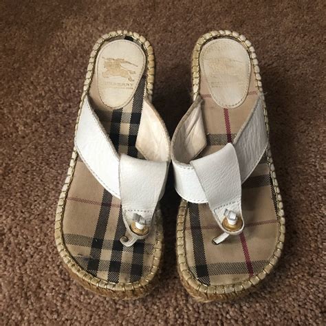 burberry mule shoes|burberry espadrille wedges.